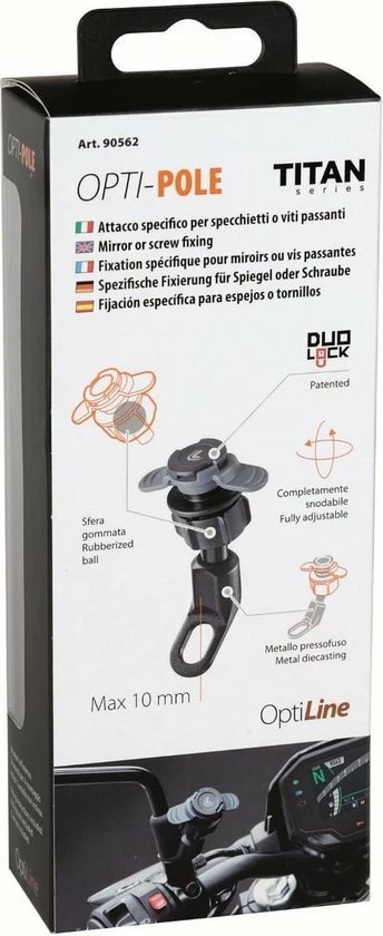 Beste Pirce ๐ Lampa Titan Opti-Pole, Spiegel En Schroefvaste Bevestiging Met Universele Smartphonehouder โ 9 Beste Pirce ๐ Lampa Titan Opti-Pole, Spiegel En Schroefvaste Bevestiging Met Universele Smartphonehouder โ - Afbeelding 9