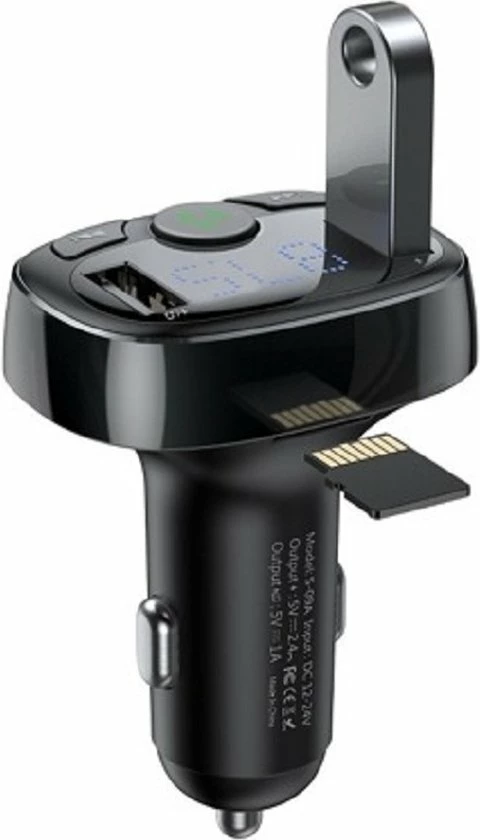 Beste recensies van π Baseus Bluetooth FM Transmitter FM-zender MP3 Autolader 2x USB TF MicroSD 3.4A Zwart (zwart) CCTM-01 π 5 Beste recensies van π Baseus Bluetooth FM Transmitter FM-zender MP3 Autolader 2x USB TF MicroSD 3.4A Zwart (zwart) CCTM-01 π - Afbeelding 5