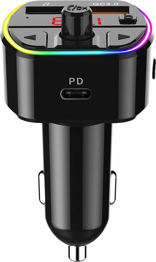 Groothandel π₯ Technaxx FMT1600BT Bluetooth FM Transmitter - Met Spraakassistent - USB-C PD 20W - Zwart/RGB π₯° 8 Groothandel π₯ Technaxx FMT1600BT Bluetooth FM Transmitter - Met Spraakassistent - USB-C PD 20W - Zwart/RGB π₯° - Afbeelding 8