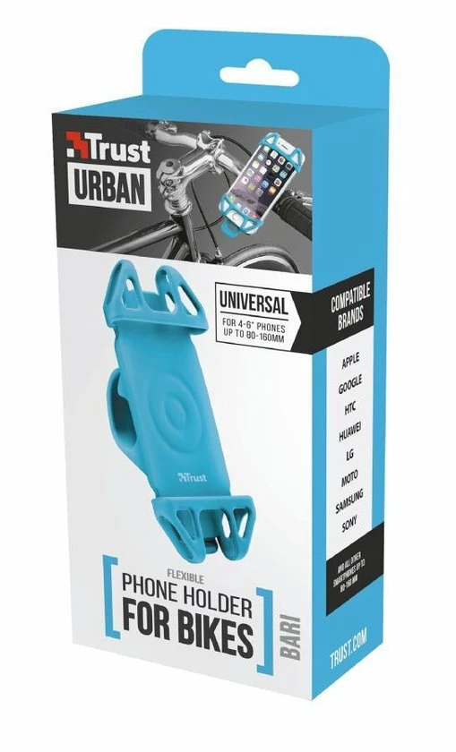 Gloednieuw β Trust 22493 Houder Fiets, Motorfiets Blauw Passieve Houder π 5 Gloednieuw β Trust 22493 Houder Fiets, Motorfiets Blauw Passieve Houder π - Afbeelding 5