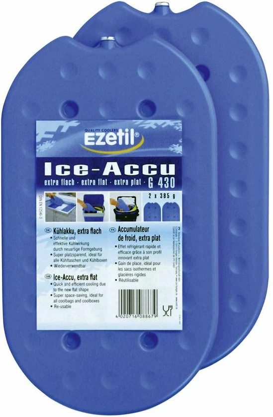 Uitgang π Ezetil 886720 IceAkku G430 2x385g Koelelement 1 Paar (l X B X H) 27 X 2.3 X 15.5 Cm π₯° 1 Uitgang π Ezetil 886720 IceAkku G430 2x385g Koelelement 1 Paar (l X B X H) 27 X 2.3 X 15.5 Cm π₯°
