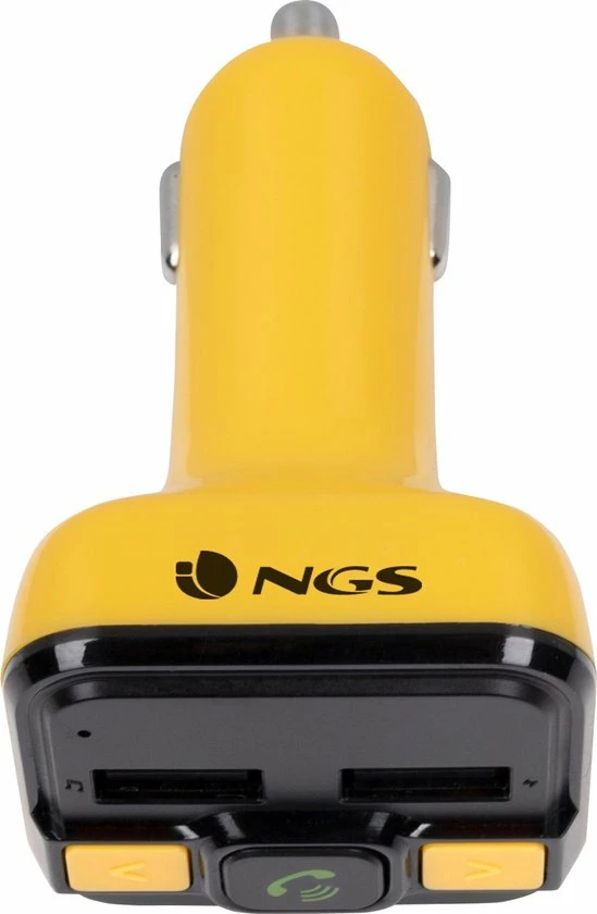 NGS Spark BT Curry - Auto FM Transmitter - Bluetooth - USB Oplader Aanbiedingen ???? NGS Spark BT Curry - Auto FM Transmitter - Bluetooth - USB Oplader ???? -Brodit store