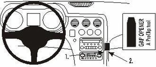 Kopen π Houder - Brodit ProClip - Alfa Romeo 159/ Brera/ Spider/GTV Angled Mount β 2 Kopen π Houder - Brodit ProClip - Alfa Romeo 159/ Brera/ Spider/GTV Angled Mount β - Afbeelding 2