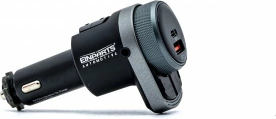 Bluetooth FM-Zender - Carkit - Autolader USB A / USB C - Snellader - Handsfree Bellen Aanbiedingen ???? Einpart Bluetooth FM-Zender - Carkit - Autolader USB A / USB C - Snellader - Handsfree Bellen ???? -Brodit store