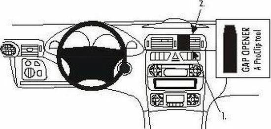 Uitgang π Houder - Brodit ProClip - Mercedes Benz C-Klasse (180-320) 2000-2006 Angled Mount, Hoog π₯ 2 Uitgang π Houder - Brodit ProClip - Mercedes Benz C-Klasse (180-320) 2000-2006 Angled Mount, Hoog π₯ - Afbeelding 2