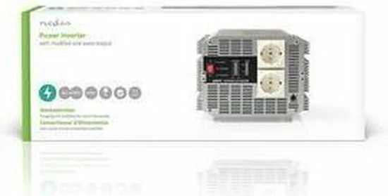 Nedis Inverter Gemodificeerde Sinusgolf | Ingangsvoltage: 24 VDC | Apparaat stroomoutput: 2 | 230 V ~ 50 Hz | 4000 W | Piekvermogen: 8000 W | Type stopcontact: F (CEE 7/3) | Screw Terminal Begroting ✔️ Nedis Inverter Gemodificeerde Sinusgolf | Ingangsvoltage: 24 VDC | Apparaat Stroomoutput: 2 | 230 V ~ 50 Hz | 4000 W | Piekvermogen: 8000 W | Type Stopcontact: F (CEE 7/3) | Screw Terminal ???? -Brodit store 550x279 4