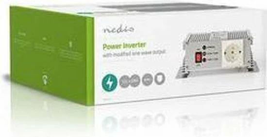 Begroting 🔔 Nedis Inverter Gemodificeerde Sinusgolf | Ingangsvoltage: 12 VDC | Apparaat Stroomoutput: 1 | 230 V ~ 50 Hz | 600 W | Piekvermogen: 1500 W | Type Stopcontact: F (CEE 7/3) | Accuklemmen 😍 15 Begroting 🔔 Nedis Inverter Gemodificeerde Sinusgolf | Ingangsvoltage: 12 VDC | Apparaat Stroomoutput: 1 | 230 V ~ 50 Hz | 600 W | Piekvermogen: 1500 W | Type Stopcontact: F (CEE 7/3) | Accuklemmen 😍 - Afbeelding 15