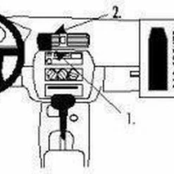 Goedkoop 😀 Brodit Proclip Mitsubishi Galant 99- Console 🔔