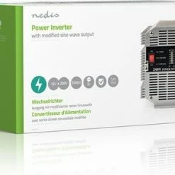 Goedkoopste 😉 Nedis Inverter Gemodificeerde Sinusgolf | Ingangsvoltage: 12 VDC | Apparaat Stroomoutput: 2 | 230 V ~ 50 Hz | 2500 W | Piekvermogen: 5000 W | Type Stopcontact: F (CEE 7/3) | Screw Terminal 🔥 30 Goedkoopste 😉 Nedis Inverter Gemodificeerde Sinusgolf | Ingangsvoltage: 12 VDC | Apparaat Stroomoutput: 2 | 230 V ~ 50 Hz | 2500 W | Piekvermogen: 5000 W | Type Stopcontact: F (CEE 7/3) | Screw Terminal 🔥 -Brodit store 550x302 1