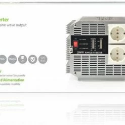 Goedkoopste 😉 Nedis Inverter Gemodificeerde Sinusgolf | Ingangsvoltage: 12 VDC | Apparaat Stroomoutput: 2 | 230 V ~ 50 Hz | 2500 W | Piekvermogen: 5000 W | Type Stopcontact: F (CEE 7/3) | Screw Terminal 🔥 27 Goedkoopste 😉 Nedis Inverter Gemodificeerde Sinusgolf | Ingangsvoltage: 12 VDC | Apparaat Stroomoutput: 2 | 230 V ~ 50 Hz | 2500 W | Piekvermogen: 5000 W | Type Stopcontact: F (CEE 7/3) | Screw Terminal 🔥 -Brodit store 550x303 2