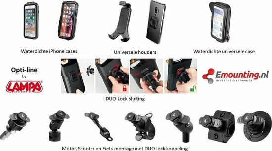 Lampa Opti-Combo DUO LOCK Stangmontage Groothandel ???? Lampa Opti-Combo DUO LOCK Stangmontage ???? -Brodit store 550x306 4