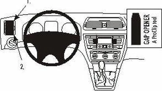 Uitgang π― Houder - Brodit ProClip - Skoda Octavia II 2005-2013 Left Mount π 2 Uitgang π― Houder - Brodit ProClip - Skoda Octavia II 2005-2013 Left Mount π - Afbeelding 2