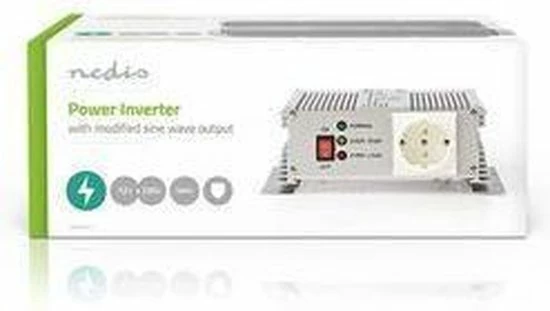 Begroting 🔔 Nedis Inverter Gemodificeerde Sinusgolf | Ingangsvoltage: 12 VDC | Apparaat Stroomoutput: 1 | 230 V ~ 50 Hz | 600 W | Piekvermogen: 1500 W | Type Stopcontact: F (CEE 7/3) | Accuklemmen 😍 7 Begroting 🔔 Nedis Inverter Gemodificeerde Sinusgolf | Ingangsvoltage: 12 VDC | Apparaat Stroomoutput: 1 | 230 V ~ 50 Hz | 600 W | Piekvermogen: 1500 W | Type Stopcontact: F (CEE 7/3) | Accuklemmen 😍 - Afbeelding 7