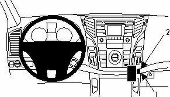 Hete verkoop β Brodit Hoekdashmount Voor Hyundai I40 12-13 π 6 Hete verkoop β Brodit Hoekdashmount Voor Hyundai I40 12-13 π - Afbeelding 6