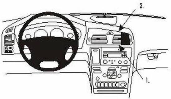 Hete verkoop π€© Brodit Angled Mount V. Volvo V70 New XC70 00-04 π€© 2 Hete verkoop π€© Brodit Angled Mount V. Volvo V70 New XC70 00-04 π€© - Afbeelding 2