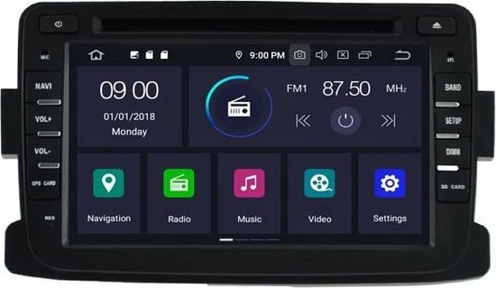CAL-RD5787 Android 9.0 Navigatie Renault Goedkoopste ✔️ Roadnav CAL-RD5787 Android 9.0 Navigatie Renault ???? -Brodit store 550x319 3