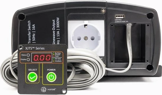 XUNZEL Omvormer XJ3000W 12V-230VDC-230VAC 3000W met 5V 2,1A USB uitgang Top 10 ???? XUNZEL Omvormer XJ3000W 12V-230VDC-230VAC 3000W Met 5V 2,1A USB Uitgang ???? -Brodit store 550x323 3