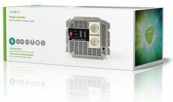 Nedis Inverter Gemodificeerde Sinusgolf | Ingangsvoltage: 24 VDC | Apparaat stroomoutput: 2 | 230 V ~ 50 Hz | 4000 W | Piekvermogen: 8000 W | Type stopcontact: F (CEE 7/3) | Screw Terminal Begroting ✔️ Nedis Inverter Gemodificeerde Sinusgolf | Ingangsvoltage: 24 VDC | Apparaat Stroomoutput: 2 | 230 V ~ 50 Hz | 4000 W | Piekvermogen: 8000 W | Type Stopcontact: F (CEE 7/3) | Screw Terminal ???? -Brodit store 550x326 2