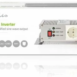 Korting ???? Nedis Inverter Gemodificeerde Sinusgolf | Ingangsvoltage: 24 VDC | Apparaat Stroomoutput: 1 | 230 V ~ 50 Hz | 600 W | Piekvermogen: 1500 W | Type Stopcontact: F (CEE 7/3) | Accuklemmen ???? 6 Korting ???? Nedis Inverter Gemodificeerde Sinusgolf | Ingangsvoltage: 24 VDC | Apparaat Stroomoutput: 1 | 230 V ~ 50 Hz | 600 W | Piekvermogen: 1500 W | Type Stopcontact: F (CEE 7/3) | Accuklemmen ???? -Brodit store 550x326 4