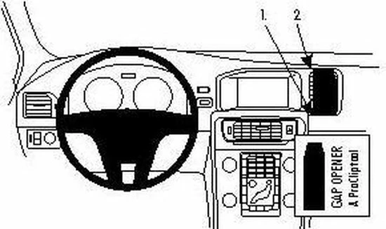 Houder - Brodit ProClip - Volvo S60/ V60 2011-2018 Angled mount, Hoog Korting ???? Houder - Brodit ProClip - Volvo S60/ V60 2011-2018 Angled Mount, Hoog ⭐ -Brodit store