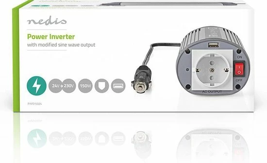 Kopen π― Nedis Omvormer 150W - 12V π 4 Kopen π― Nedis Omvormer 150W - 12V π - Afbeelding 4