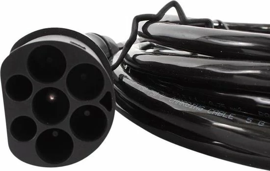 Uitgang 𧨠Ratio Electric Ratio Basic Line Laadkabel Auto | Type 2 Naar Type 2 | 3.7 KW | Fase 1 - 16A | 6 Meter π 4 Uitgang 𧨠Ratio Electric Ratio Basic Line Laadkabel Auto | Type 2 Naar Type 2 | 3.7 KW | Fase 1 - 16A | 6 Meter π - Afbeelding 4