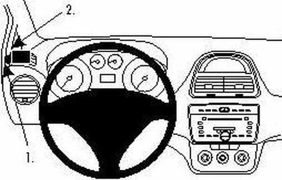 Gloednieuw 𧨠Houder - Brodit ProClip - Fiat Punto Evo 2010-2019 Left Mount π€© 2 Gloednieuw 𧨠Houder - Brodit ProClip - Fiat Punto Evo 2010-2019 Left Mount π€© - Afbeelding 2