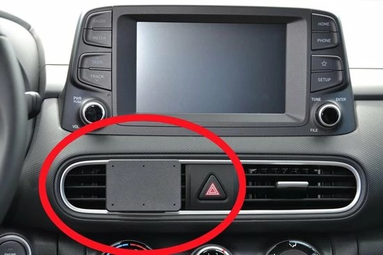 Uitgang 𧨠Houder - Brodit ProClip - Hyundai Kona 2018-> Center Mount β 1 Uitgang 𧨠Houder - Brodit ProClip - Hyundai Kona 2018-> Center Mount β
