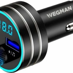 Flash-uitverkoop 👏 Wegman Bluetooth FM Transmitter - Autolader - Carkit - Autoradio - Bluetooth Transmitter 🥰