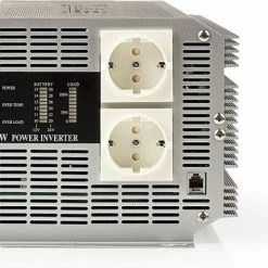 Begroting ✔️ Nedis Inverter Gemodificeerde Sinusgolf | Ingangsvoltage: 24 VDC | Apparaat Stroomoutput: 2 | 230 V ~ 50 Hz | 4000 W | Piekvermogen: 8000 W | Type Stopcontact: F (CEE 7/3) | Screw Terminal 🎉