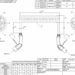 Begroting ???? Voldt Laadkabel Type 2 32 Ampère 3 Fase 22 KW Spiraal Lengte 5 Meter ???? 3 Begroting ???? Voldt Laadkabel Type 2 32 Ampère 3 Fase 22 KW Spiraal Lengte 5 Meter ???? -Brodit store 550x385