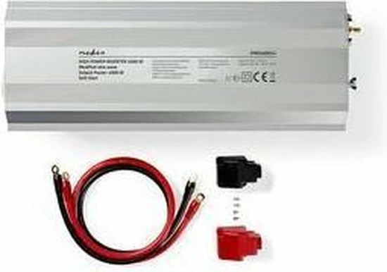 Nedis Inverter Gemodificeerde Sinusgolf | Ingangsvoltage: 24 VDC | Apparaat stroomoutput: 2 | 230 V ~ 50 Hz | 4000 W | Piekvermogen: 8000 W | Type stopcontact: F (CEE 7/3) | Screw Terminal Begroting ✔️ Nedis Inverter Gemodificeerde Sinusgolf | Ingangsvoltage: 24 VDC | Apparaat Stroomoutput: 2 | 230 V ~ 50 Hz | 4000 W | Piekvermogen: 8000 W | Type Stopcontact: F (CEE 7/3) | Screw Terminal ???? -Brodit store 550x386 6