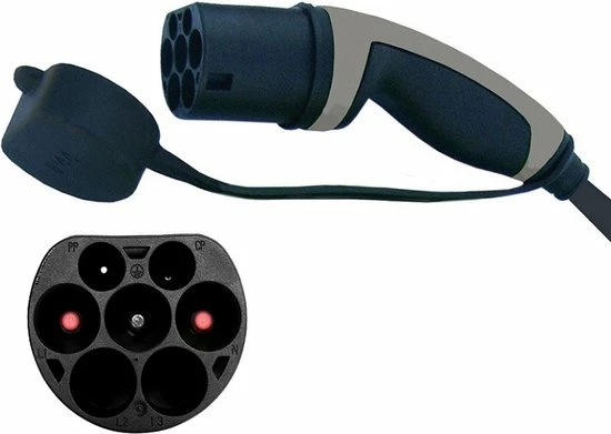 Ratio Premium Laadkabel Type 2 naar Type 2 32A 3fase 8meter Zwart Goedkoop ???? Ratio Electric Ratio Premium Laadkabel Type 2 Naar Type 2 32A 3fase 8meter Zwart ???? -Brodit store 550x391 6