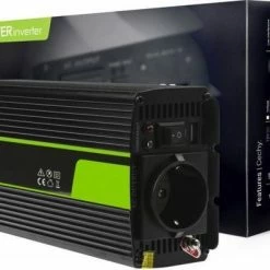 Goedkoop 💯 GREEN CELL 600W (300W Continu) DC 24V Naar AC 230V Met USB Stroom Inverter Converter - Pure/Full Sine Wave ⭐