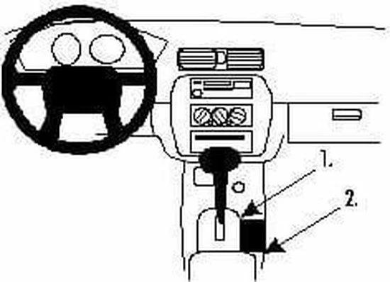 Goedkoop π Brodit Proclip Mitsubishi Galant 99- Console π 2 Goedkoop π Brodit Proclip Mitsubishi Galant 99- Console π - Afbeelding 2