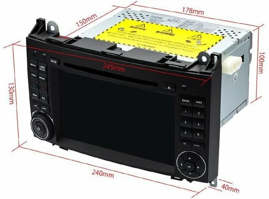 Begroting ✔️ Avison Autoradio Navigatie Voor Mercedes | Carplay | Android Auto | DAB+ | WIFI | 32GB ✔️ 2 Begroting ✔️ Avison Autoradio Navigatie Voor Mercedes | Carplay | Android Auto | DAB+ | WIFI | 32GB ✔️ - Afbeelding 2