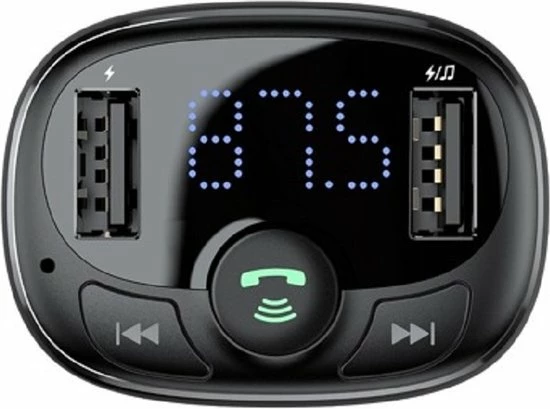 Beste recensies van π Baseus Bluetooth FM Transmitter FM-zender MP3 Autolader 2x USB TF MicroSD 3.4A Zwart (zwart) CCTM-01 π 3 Beste recensies van π Baseus Bluetooth FM Transmitter FM-zender MP3 Autolader 2x USB TF MicroSD 3.4A Zwart (zwart) CCTM-01 π - Afbeelding 3