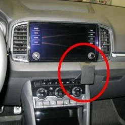 Begroting ❤️ Houder - Brodit ProClip - Skoda Karoq 2018-> Angled Mount High 💯