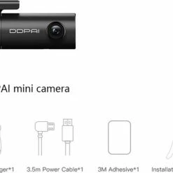 Korting 🎉 Merkloos DDPai Mini DashCam - 1080P Video Kwaliteit - 140 Graden Gezichtsveld 🎉 -Brodit store 550x416 4
