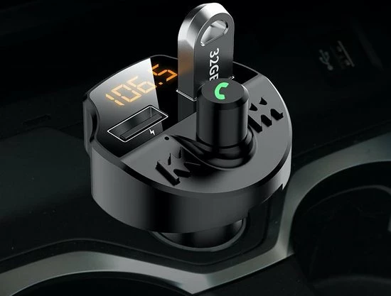 Auto FM Transmitter - Bluetooth - Handsfree bellen - USB - Carkit - Audio receiver - Oplaadfunctie - Auto accessoires Groothandel ???? TibaGoods Auto FM Transmitter - Bluetooth - Handsfree Bellen - USB - Carkit - Audio Receiver - Oplaadfunctie - Auto Accessoires ???? -Brodit store 550x417 1