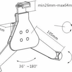 Beste recensies van ???? Techly I-PAD-WALL-BK2 Houder Passieve Houder Tablet/UMPC Zwart ???? -Brodit store 550x424 6