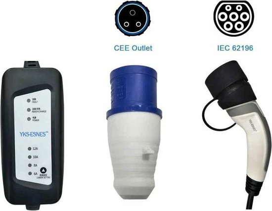 Top 10 π Hebei Shensi Type 2 Draagbare Oplader Voor Blauwe CEE (Camping) Stekker - 16A 1 Fase, 7 Meter π 7 Top 10 π Hebei Shensi Type 2 Draagbare Oplader Voor Blauwe CEE (Camping) Stekker - 16A 1 Fase, 7 Meter π - Afbeelding 7