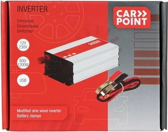 Carpoint Omvormer 12V>230V 600W accuklemmen Flash-uitverkoop ⌛ Carpoint Omvormer 12V>230V 600W Accuklemmen ???? -Brodit store 550x433 19