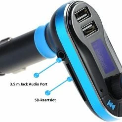 Nieuw π Parya Official - Draadloze Bluetooth Carkit - Blauw β€οΈ 8 Nieuw π Parya Official - Draadloze Bluetooth Carkit - Blauw β€οΈ -Brodit store 550x439