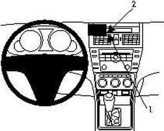 Aanbiedingen ???? Brodit Center Mount V. Mazda 6 08- ⌛ 2 Aanbiedingen ???? Brodit Center Mount V. Mazda 6 08- ⌛ - Afbeelding 2