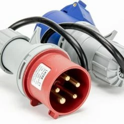 Promo π Cable Soolutions Soolutions CEE Rood 32A (m) Naar CEE Blauw 32A (v) βοΈ