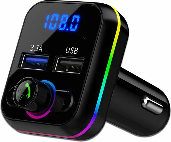 Gloednieuw π₯ Merkloos Mulitfunction Wireless Car Transmitter - Dual USB Oplader - Handsfree Bellen - Led Display - Plug & Play π₯ 2 Gloednieuw π₯ Merkloos Mulitfunction Wireless Car Transmitter - Dual USB Oplader - Handsfree Bellen - Led Display - Plug & Play π₯ - Afbeelding 2