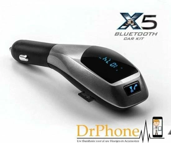 Goedkoop π Merkloos X5 FM Transmitter Bluetooth / Wireless Bluetooth FM Transmitter Radio Adapter Car Kit Met USB SD Card Reader En Calling Remote Control β 2 Goedkoop π Merkloos X5 FM Transmitter Bluetooth / Wireless Bluetooth FM Transmitter Radio Adapter Car Kit Met USB SD Card Reader En Calling Remote Control β - Afbeelding 2