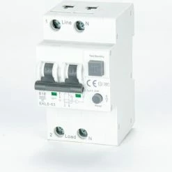 Goedkoop ???? ETEK 30mA Aardlekschakelaar RCCB Met Overstroombeveiliging Type Aansluiting: 1 Fase, Maximale Vermogen: 25 Ampere ⌛ -Brodit store 550x466 4