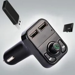 Kopen 🎁 GSMSCHERM Kapot ? Bluetooth B3 Draadloze FM-zender - Zwart ❤️ -Brodit store 550x471 1